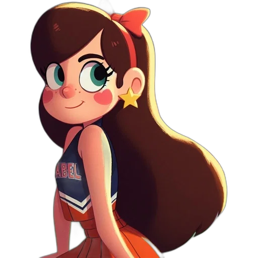 dress, staff, face, crown transparent PNG cut-out