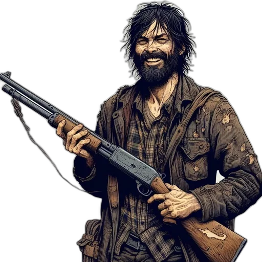 weapon, concept art, comic book art, photorealistic transparent PNG cut-out