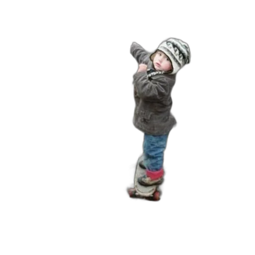 shoes, hat, jacket, staff transparent PNG cut-out