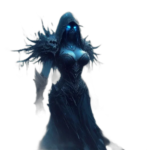 dress, mask, creature, crown transparent PNG cut-out
