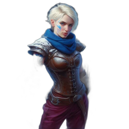 jacket, staff, face, weapon transparent PNG cut-out