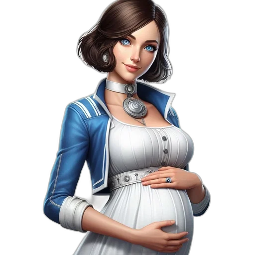 dress, concept art, fantasy art, photorealistic transparent PNG cut-out