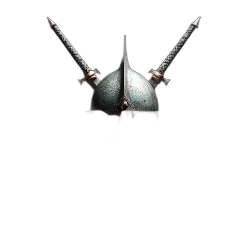 sword, weapon, staff, crown transparent PNG cut-out