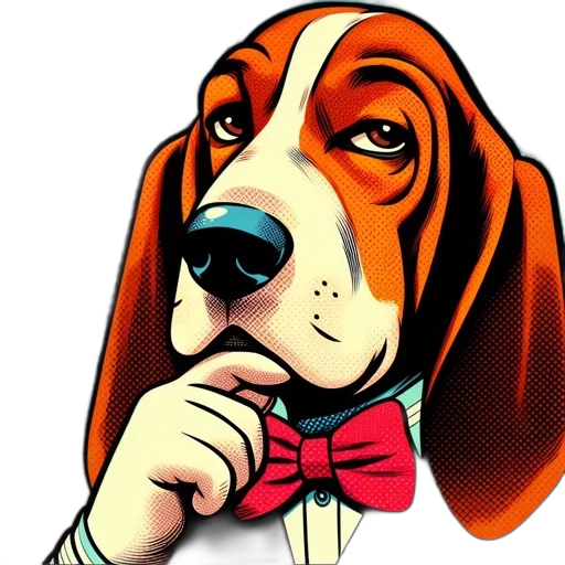 animal, staff, cartoon, photorealistic transparent PNG cut-out