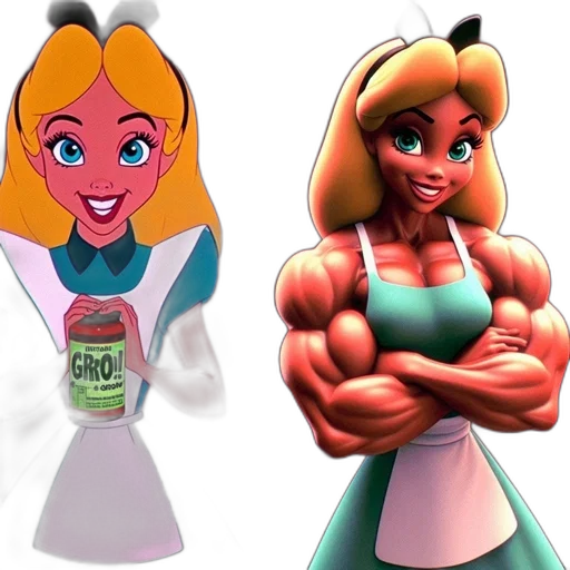 3d render, concept art, cartoon, comic book art transparent PNG cut-out