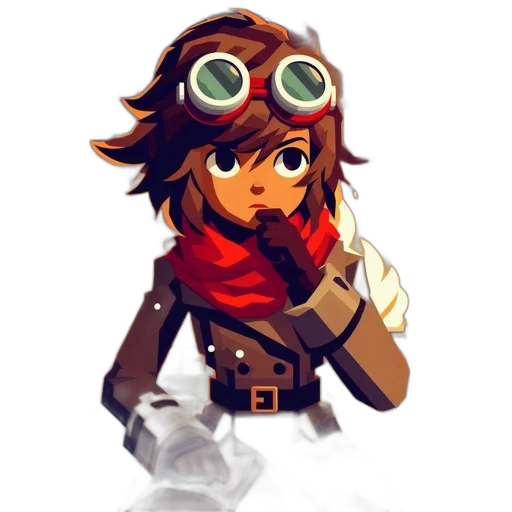staff, mask, jacket, weapon transparent PNG cut-out