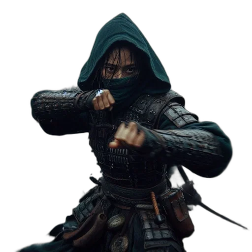 weapon, staff, sword, jacket transparent PNG cut-out