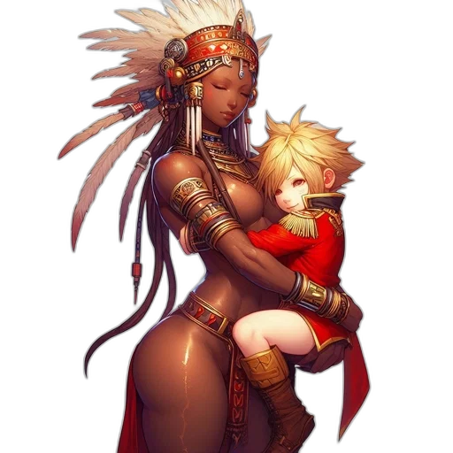 concept art, fantasy art, pixel art, cyberpunk transparent PNG cut-out