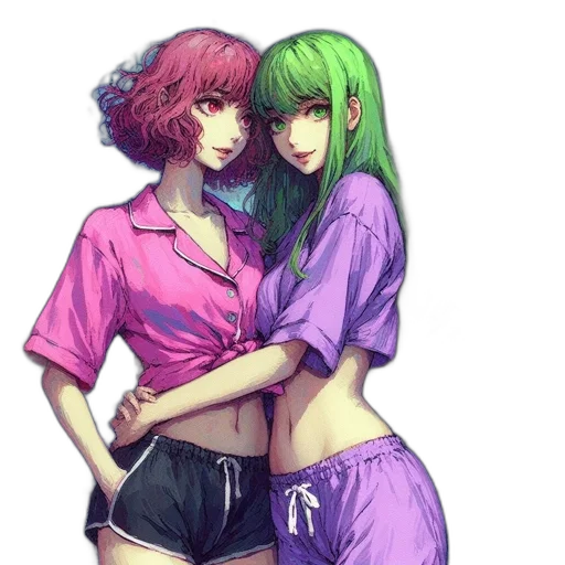 cyberpunk, fantasy art, pixel art, concept art transparent PNG cut-out