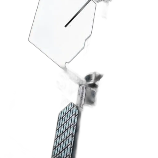 staff, umbrella, weapon, robot transparent PNG cut-out