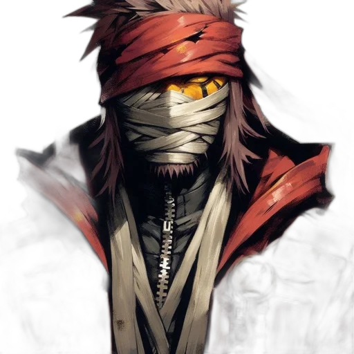 mask, face, staff, weapon transparent PNG cut-out