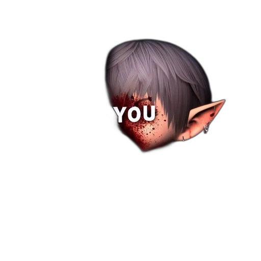face, mask, hair, staff transparent PNG cut-out