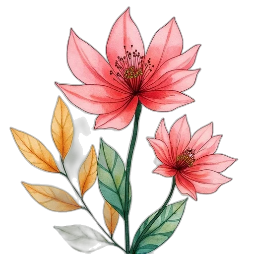 flower, crown, jewelry, staff transparent PNG cut-out