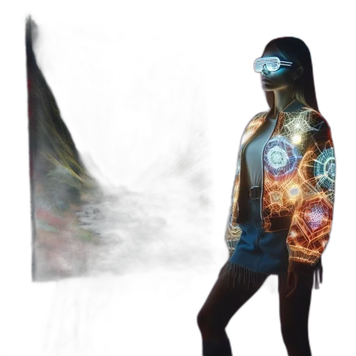 jacket, mask, robot, dress transparent PNG cut-out