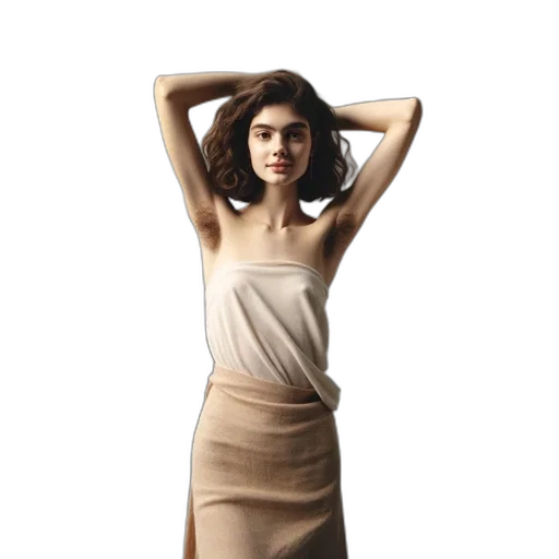dress, jewelry, photorealistic, concept art transparent PNG cut-out