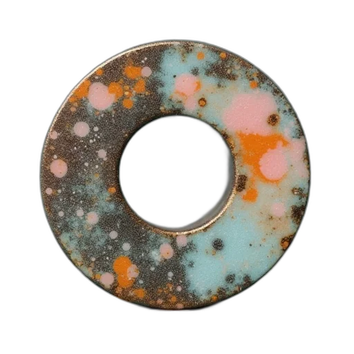 jewelry, outer space, pastel, colorful transparent PNG cut-out