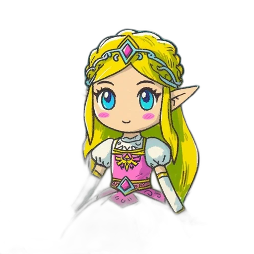 dress, crown, staff, jewelry transparent PNG cut-out