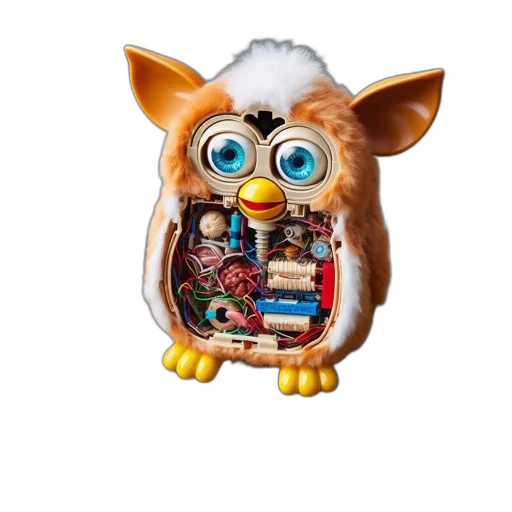 staff, animal, mask, 3d render transparent PNG cut-out