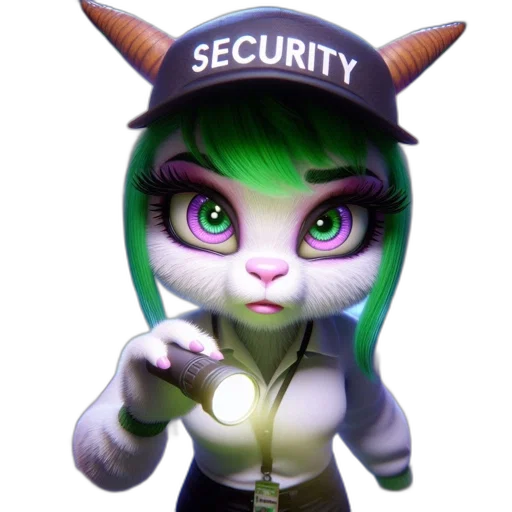 staff, 3d render, concept art, cyberpunk transparent PNG cut-out