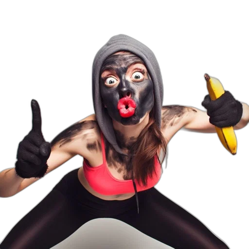 mask, animal, creature, concept art transparent PNG cut-out