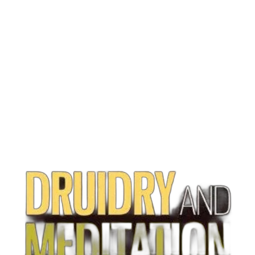 3d render, druidry, meditation, book transparent PNG cut-out