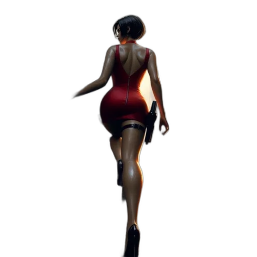 dress, concept art, 3d render, photorealistic transparent PNG cut-out