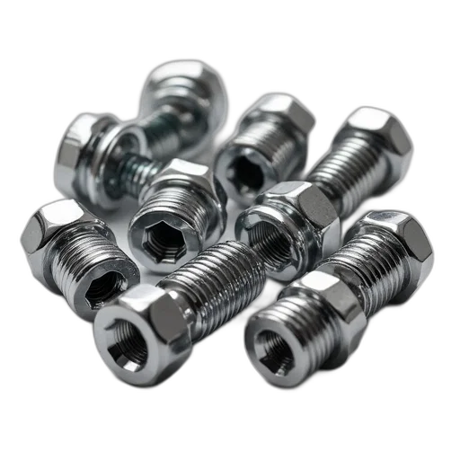 jewelry, piece, chrome, nuts transparent PNG cut-out