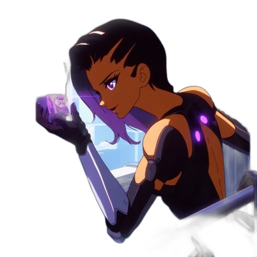 robot, weapon, jewelry, anime transparent PNG cut-out