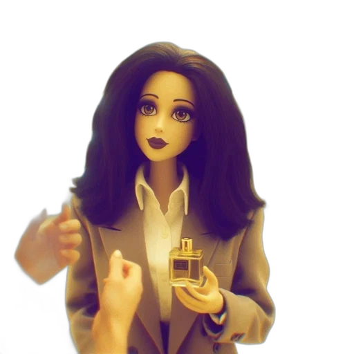 staff, jewelry, robot, 3d render transparent PNG cut-out