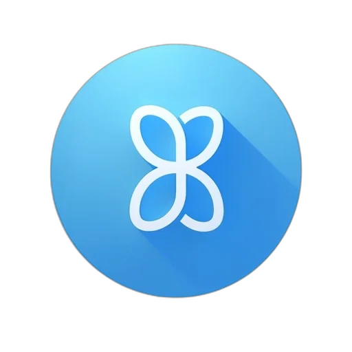 flower, jewelry, blue, two transparent PNG cut-out