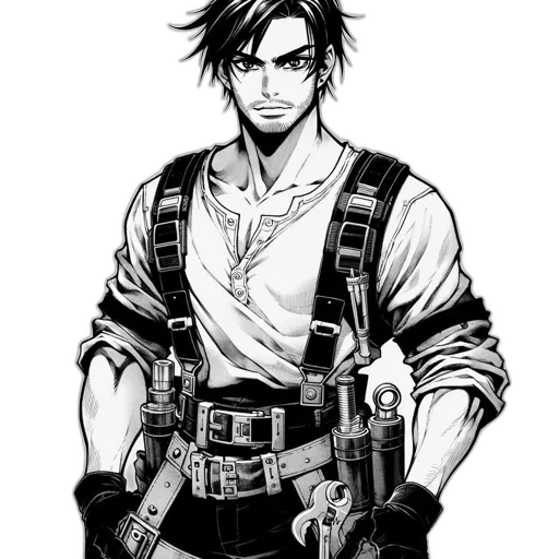 weapon, staff, comic book art, cartoon transparent PNG cut-out
