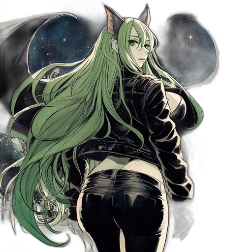 concept art, fantasy art, anime, comic book art transparent PNG cut-out