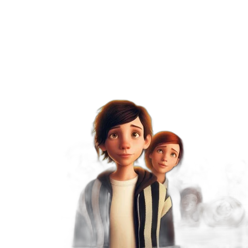 jacket, face, robot, creature transparent PNG cut-out