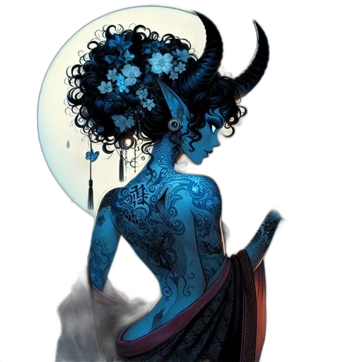 dress, mask, fantasy art, concept art transparent PNG cut-out