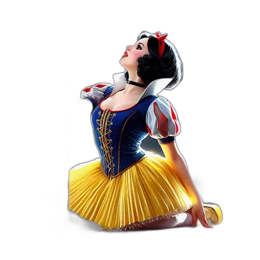 dress, crown, 3d render, concept art transparent PNG cut-out