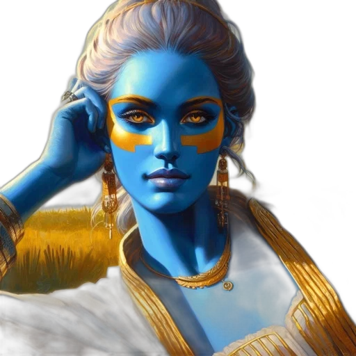 jewelry, mask, face, fantasy art transparent PNG cut-out