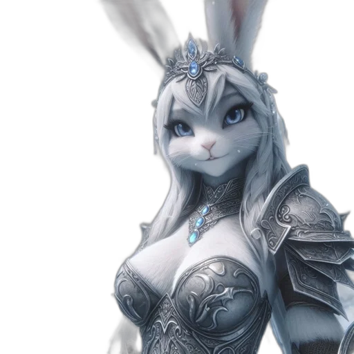 dragon, robot, dress, fantasy art transparent PNG cut-out
