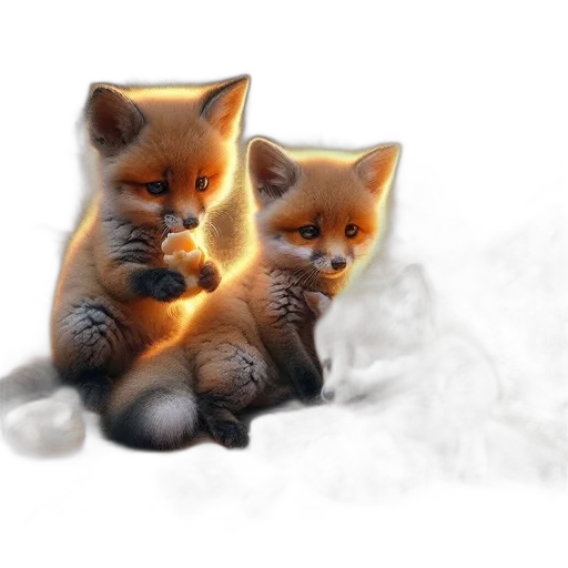 animal, photorealistic, concept art, 3d render transparent PNG cut-out