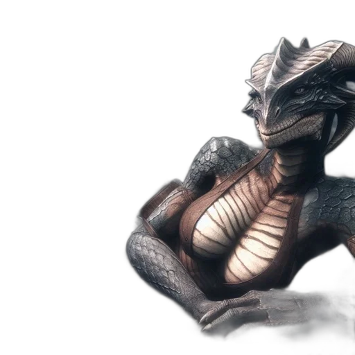 dragon, creature, animal, concept art transparent PNG cut-out