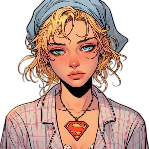 face, comic book art, concept art, cartoon transparent PNG cut-out