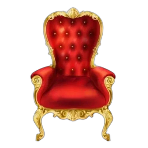 furniture, crown, jewelry, staff transparent PNG cut-out