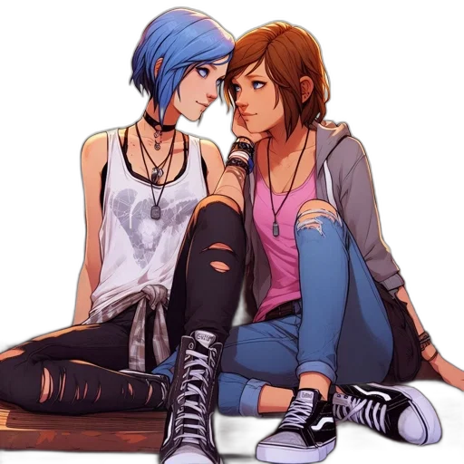 concept art, comic book art, anime, cartoon transparent PNG cut-out