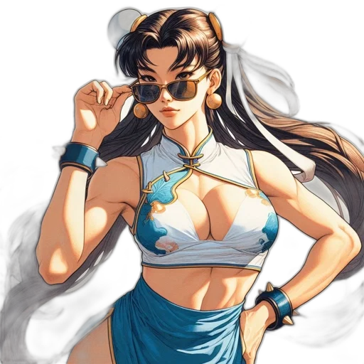 staff, concept art, anime, pixel art transparent PNG cut-out
