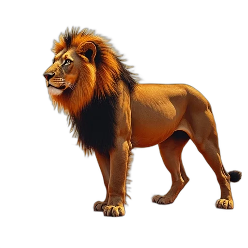 animal, crown, staff, creature transparent PNG cut-out