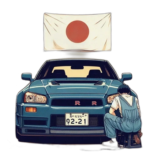 car, weapon, robot, face transparent PNG cut-out