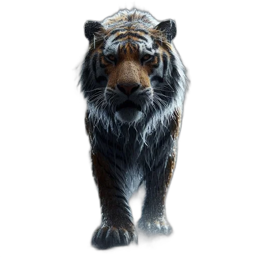 animal, crown, creature, photorealistic transparent PNG cut-out