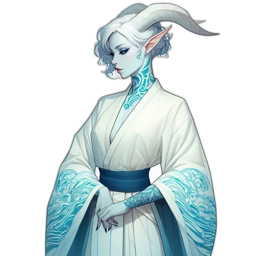 staff, dragon, mask, dress transparent PNG cut-out