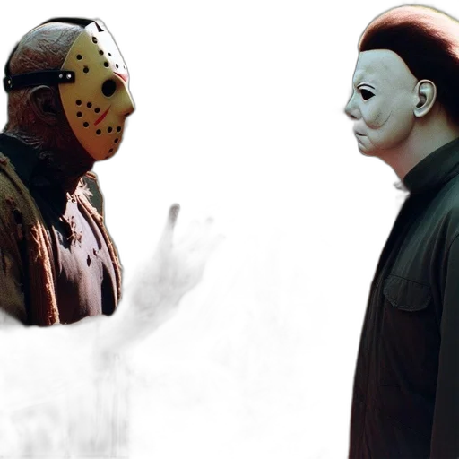 mask, concept art, 3d render, forest transparent PNG cut-out