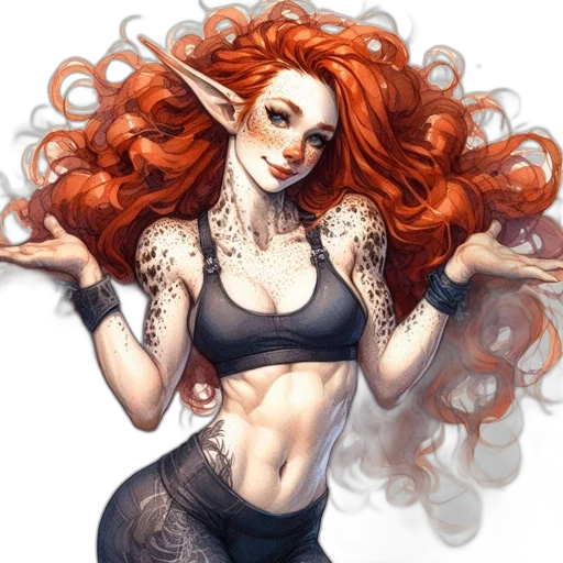 fantasy art, concept art, pixel art, comic book art transparent PNG cut-out
