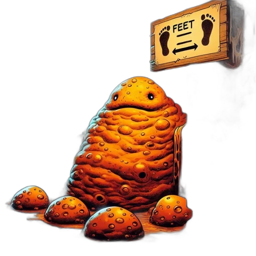 robot, food, creature, concept art transparent PNG cut-out